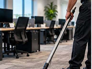 Clean Edmonton office after a commercial cleaning service