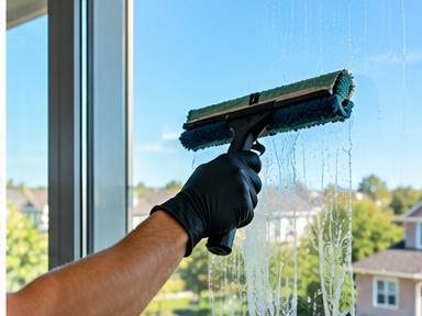 Interior glass and window cleaning